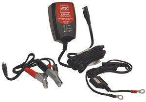 9003A ATEC Automotive Battery Charger/Maintainer 6/12V 1 Amp Automatic AGM Or Lead Acid