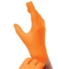 OO-L Atlantic Safety Products Large 8 mil Orange Nitrile Gloves (box of 100 gloves)