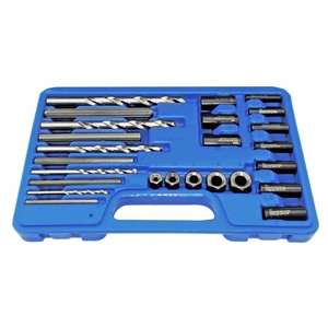 9447 Astro Pneumatic 25 Pc. Screw Extractor/Drill & Guide Set