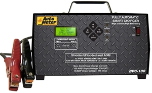 BPC-100 Auto Meter 12 Volt Fully Automatic Smart Charger