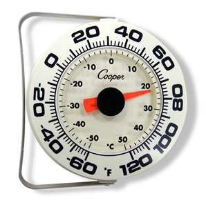 255-06-1 Cooper-Atkins 6" Wall/Storage Thermometer -60/120°F/°C