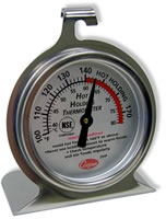 26HP-01-1 Cooper-Atkins Holding Cabinet Thermometer NSF HACCP SS 100/175°F/°C