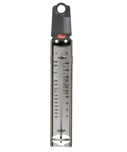 329-0-8 Cooper-Atkins Deep-Fry Confection Paddle Thermometer Glass Tube 100/400°F/°C