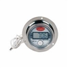 DM120S-0-3 Cooper-Atkins Digital Panel Thermometer 2" Back Flange 39" Cord -40/120°F/°C