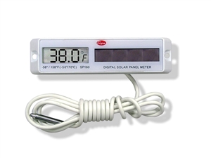 SP160-01-8 Cooper-Atkins Panel Thermometer White Rectangular Solar Powered -58/158°F/°C