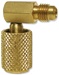 AB41090A CPS 5/16" SAE (1/2"-20 UNF) Female x 1/4" SAE Male 90° Anti Blow Back Hose End Fitting