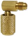 AB90 CPS 1/4" SAE Male x 1/4" SAE Female 90° Anti Blow Back Hose End Fitting