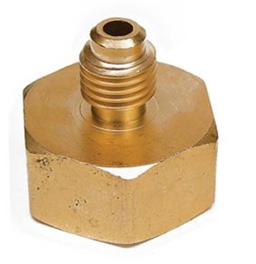 AD41B CPS Tank Adapter 3/4"-14 Female Pipe X 1/4" Male Flare Drum Adapter (100 Pack)