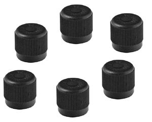 AVC4P CPS 1/4" SAE Plastic Cap (6-Pk)