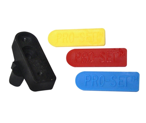 BVXH CPS Ball Valve Handle With Red, Blue & Yellow Inserts