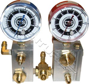 CR600MNFLD-A1 CPS CR600 Manifold Gauge Assembly