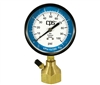 GT4 CPS Gauge, 3.5" Gas, 0-30 PSI, 1" Bell, Valve