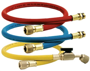HA8 CPS 8' (3-Pk) Premium Hose Pk; 14mm M x 1/2" ACME F (Red/Blue), 1/2"ACME F x 1/2" ACME F (Yellow)