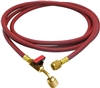 HJ3RE CPS 3' Red Premium Hose, 5/16" (1/2"-20 UNF) Fittings & BV on end