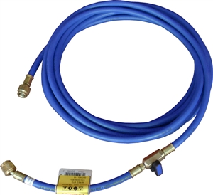 HS20BL CPS 20' Blue Standard In-Line Ball Valve Hose