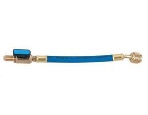 HT410BEJ CPS 6" Blue BV Hose Extension, 5/16" (1/2"-20 UNF) Fittings
