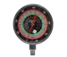RGH4H CPS 3-1/8" (80mm) Hi Side Gauge For R-134a 22 404A 410A PSI/°F Chrome Metal Case
