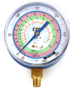 RGI7H CPS 3-1/8" (80mm) Hi Side Gauge For R-134a