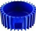 RGX80BB CPS 3 1/8" / 80mm Blue Protective Rubber Gauge Boot
