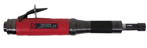 CP3119-18ES Chicago Pneumatic 1/4" (6.35mm) Collet 1.2Hp Die Grinder with Extended Body with Rubber Grip