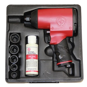 CP749KM Chicago Pneumatic 1/2" Impact Wrench Kit Metric