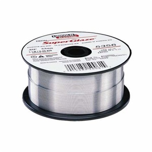 ED030308 Lincoln Electric Aluminum Mig Welding Wire .035 SuperGlaze ER4043 1# Spool