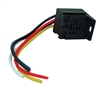 12618 FJC Inc. Relay Pigtail w/ Mounting Bracket - 4 or 5 Terminal Connector