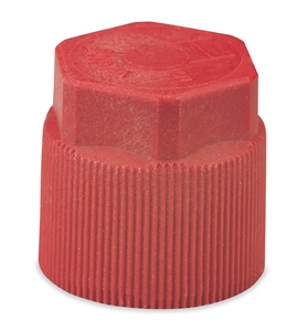 2612 FJC R134a Service Port Cap - 10mm x 1.25 - HS Red (5 Pack)