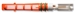 3026-100 FJC Inc. Orifice Tube - Chrysler Orange T-top