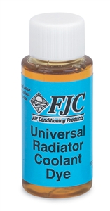 4926D FJC Inc. Universal Radiator Coolant Dye - 1 oz - Display Packaging