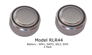 RLR44 Fieldpiece Replacement Battery for SPK1, SWT2, SIL2 & SIP2 (2 Pack)