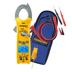 SC260 Fieldpiece Compact Clamp Meter with True RMS