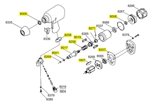 9949 CA132232 Repair Kit Equivalent CP734