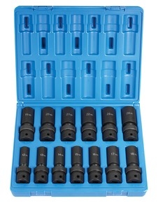 1313UMD Grey Pneumatic 13PC 1/2"DR St Met. Univ Set