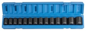 1412M Grey Pneumatic 1/2" Drive 14 Pc. Standard Metric Set