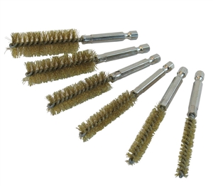 8081 IPA Twisted Wire Brass Bore Brush Set