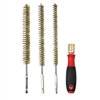 8084 IPA 9" Brass Bore Brush Set with Driver Handle