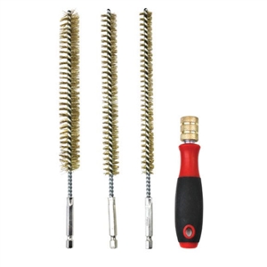 8084 IPA 9" Brass Bore Brush Set with Driver Handle