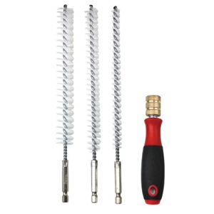 8085 IPA 9" Nylon Bore Brush Set with Driver Handle