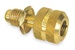 33112N JB Industries 1/4" Female Flare Quick Coupler x 1/4" Male Flare Auto Shut-Off Coupler