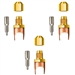 A32808 JB Industries Copper Saddle Access - 1/2" Solder 3 Pack