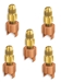 A32904 JB Industries Copper Saddle Access - 1/4" Solder 5 Pack