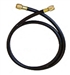 CL6HD-36 JB Industries 3/8" X 36" Heavy Duty Black Charging Hose