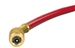 CLE-36R JB Industries 1/4" x 36" Red Enviro-Safe Charging Hose