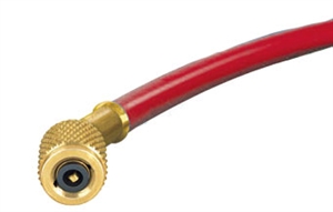 CLE-72R JB Industries 1/4" x 72" Red Enviro-Safe Charging Hose