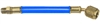 CLP-6B JB Industries 1/4" x 6" Blue Replacement Enviro-Safe Whip End with 1/8" MPT