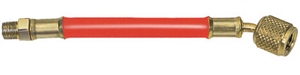 CLP-6R JB Industries 1/4" x 6" Red Replacement Enviro-Safe Whip End with 1/8" MPT