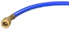 CLS-1200B JB Industries 1/4" x 1200" Blue Enviro-Safe Charging Hose with Secure-Seal Fitting