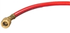 CLS-1200R JB Industries 1/4" x 1200" Red Enviro-Safe Charging Hose w/Secure-Seal Fitting