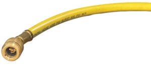 CLS-600Y JB Industries 1/4" x 600" Yellow Enviro-Safe Charging Hose w/Secure-Seal Fitting